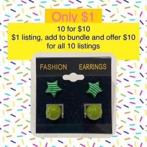2 pack earrings